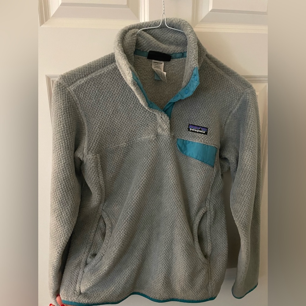 Patagonia fleece synchilla snap fleece pullover